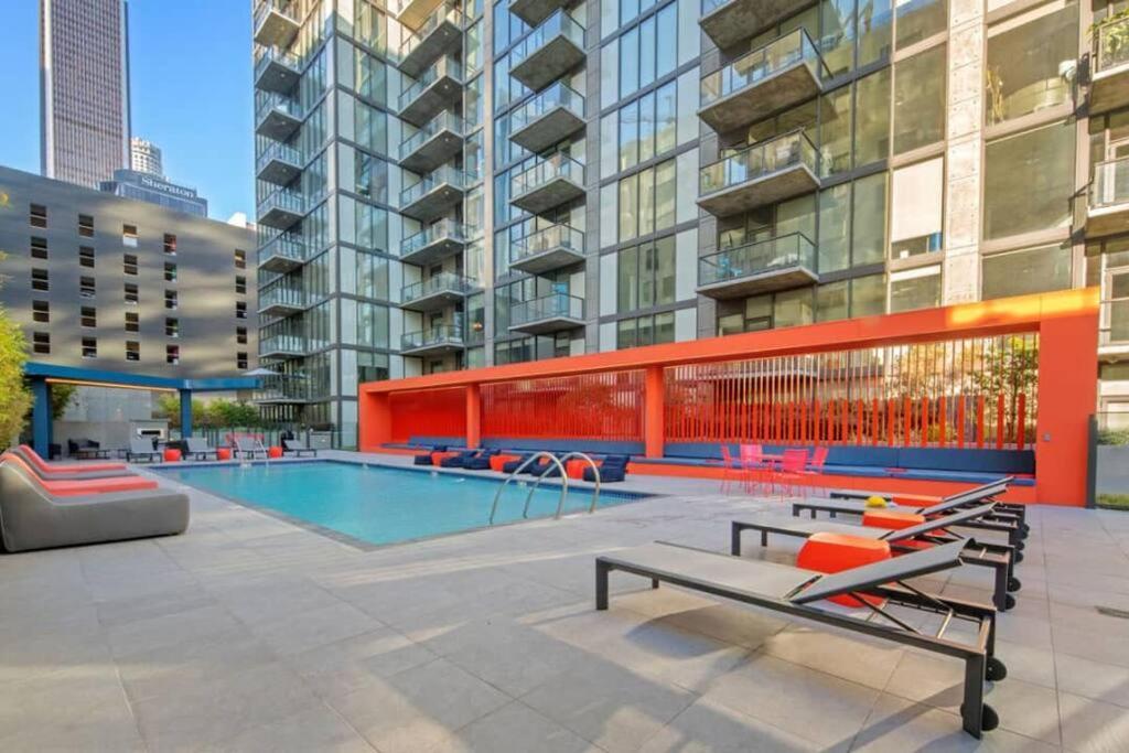 לוס אנג'לס Top Floor High Rise 3 Bed Dtla Skyscraper Penthouse מראה חיצוני תמונה