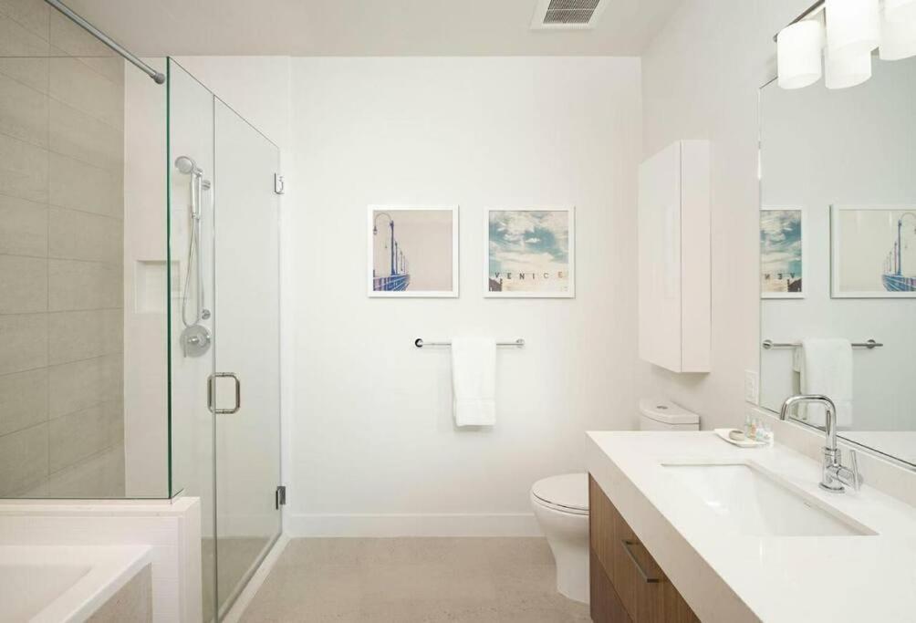 לוס אנג'לס Top Floor High Rise 3 Bed Dtla Skyscraper Penthouse מראה חיצוני תמונה