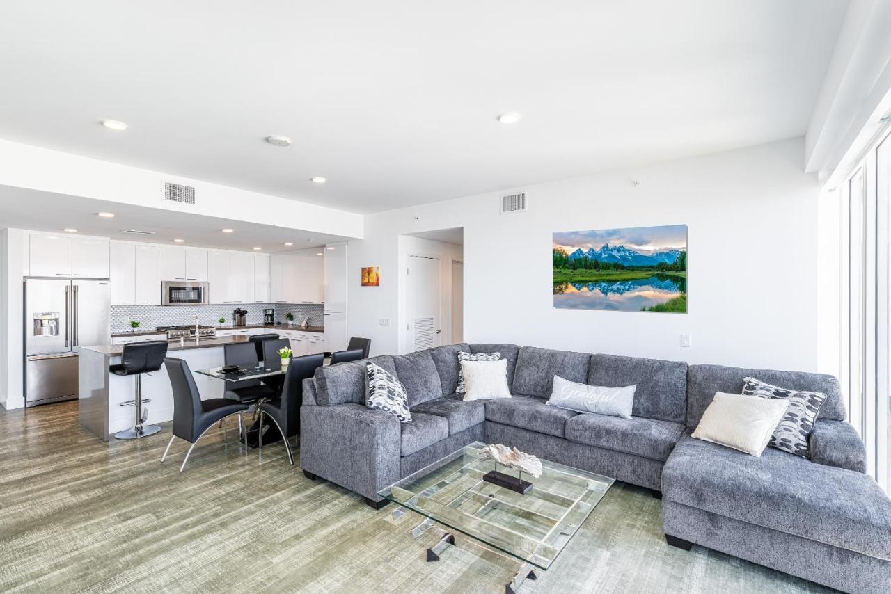 לוס אנג'לס Top Floor High Rise 3 Bed Dtla Skyscraper Penthouse מראה חיצוני תמונה