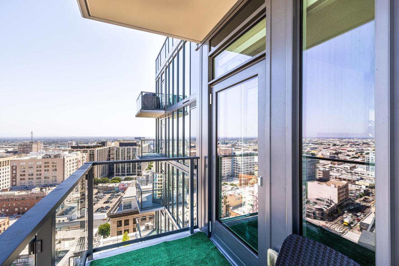 לוס אנג'לס Top Floor High Rise 3 Bed Dtla Skyscraper Penthouse מראה חיצוני תמונה