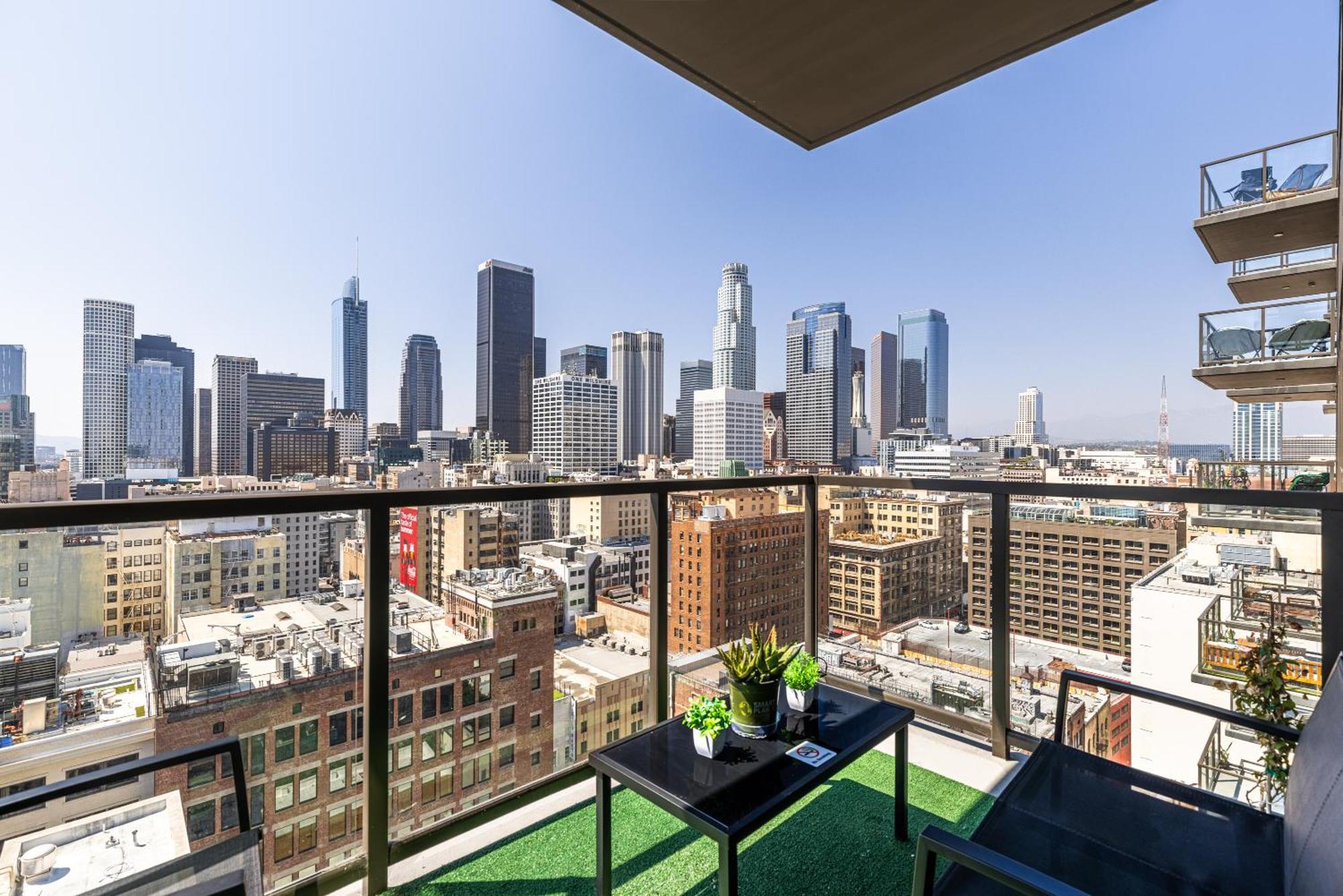 לוס אנג'לס Top Floor High Rise 3 Bed Dtla Skyscraper Penthouse מראה חיצוני תמונה